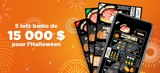 La Poule aux œufs d'or - 5 lots bonis de 15 000 $