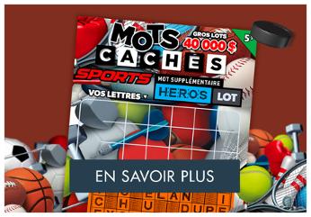 Mots caches sports