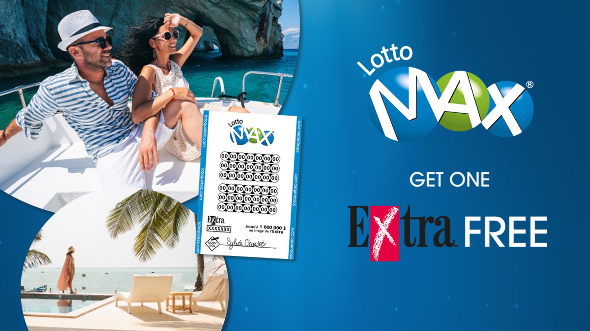 Lotto Max Promotion Get one free Extra In store only Loto Quebec